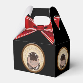 Moo Deng Hippo Bedankdoosjes