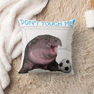 Moo Deng Hippo Kussen