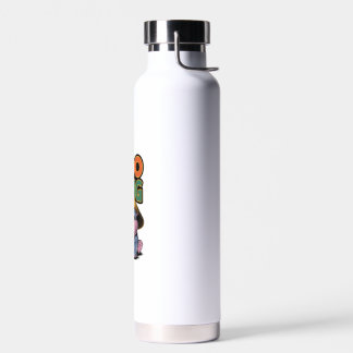 Moo-Deng Hippo moo deng Baby hippo T-S met lange m Waterfles
