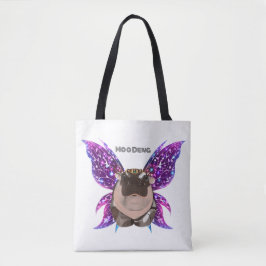Moo Deng Hippo Tote Bag
