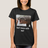 Moo Deng is woedend T-shirt (Voorkant)