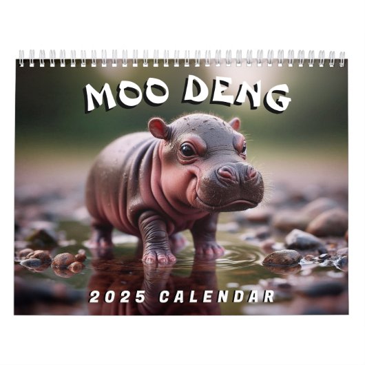 Moo Deng Kalender (Hoes)
