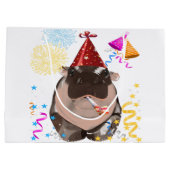 Moo Deng Nijlpaard Groot Cadeauzakje (Achterkant)