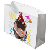 Moo Deng Nijlpaard Groot Cadeauzakje (Achterkant Gekanteld)