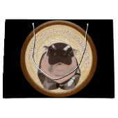 Moo Deng Nijlpaard Groot Cadeauzakje (Voorkant)