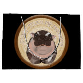 Moo Deng Nijlpaard Groot Cadeauzakje (Achterkant)