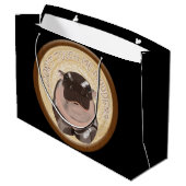 Moo Deng Nijlpaard Groot Cadeauzakje (Achterkant Gekanteld)