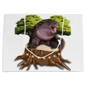 Moo Deng Nijlpaard Groot Cadeauzakje (Voorkant)