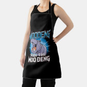MOO DENG Nijlpaardrit De MOO DENG Schort (Insitu)