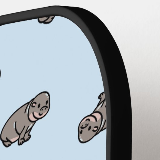 Moo Deng Pickleball Paddle (Links Detail)