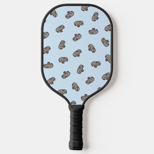 Moo Deng Pickleball Paddle (Achterkant)