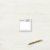 Moo Deng Pygmy Hippo Post-it® Notes (Op bureau)