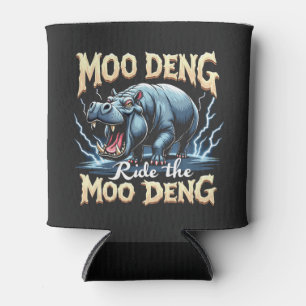 Moo Deng Ride de Moo Deng Grappige Nijlpaard Blikjeskoeler