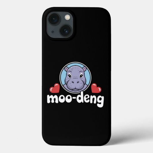Moo Deng Stuiterend Varken in Thaise Afbeelding Ba Case-Mate iPhone Case (Achterkant)