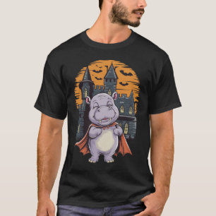 Moo Deng viert Halloween T-shirt