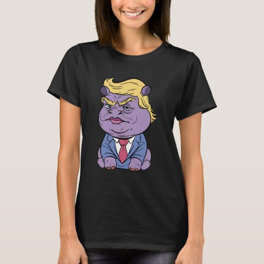 Moo Deng voor Trump Shirten, Donald Trump 2024 T-shirt (Voorkant)