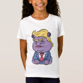 Moo Deng voor Trump Shirten, Donald Trump 2024 T-shirt (Voorkant)