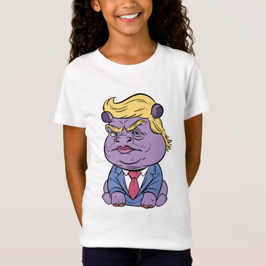 Moo Deng voor Trump Shirten, Donald Trump 2024 T-shirt (Voorkant)