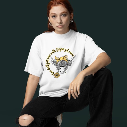 Moo-dern Cow Collection T-shirt