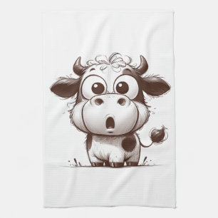 "Moo-dern Kitchen" Handdoek - Droge handen, warm h