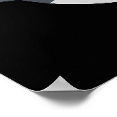 Moo-don Funny Udon Pun Dark BG Poster (Hoek)