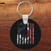 Moo Duk Kwan Karate Martial Arts Training Koreaans Sleutelhanger (Voorkant)