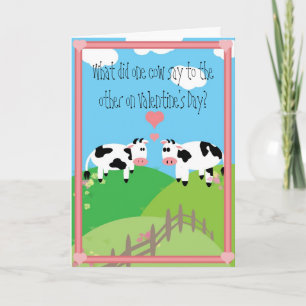 Moo. Feestdagen Kaart