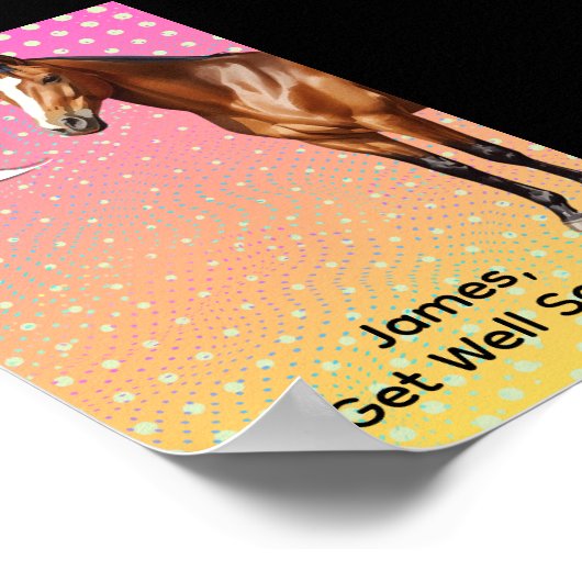 moo get well horse poster (Hoek)