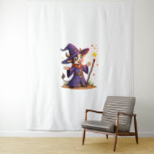 Moo-Gician de Koe tovenaar Wandkleed (In situ)