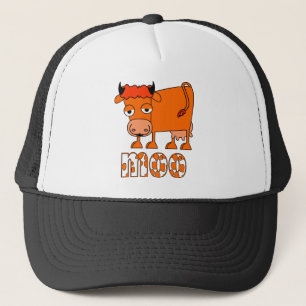 Moo - Ginger Cow Trucker Pet