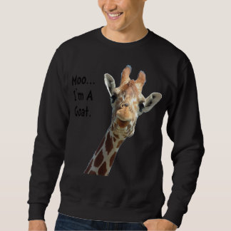 moo giraffe geit grappig|Gift for geitenliefhebber Trui