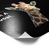 Moo Giraffe Goat Foto Afdruk (Hoek)