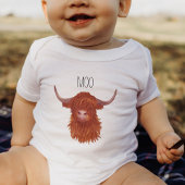 Moo Highland Koe Romper