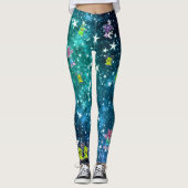 Moo Hoo Ha! Kunst van Micheal Leggings (Voorkant)