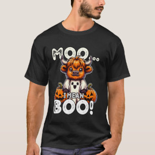 Moo Ik bedoel Boe Grappige Hoogland Koe Geest Hall T-shirt