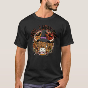 Moo, ik bedoel Boe Koe Vaarzen Cowgirl  Boe Hallow T-shirt
