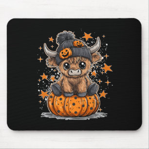 Moo Ik bedoel Boo Grappige Herfst Pompoen Koe Hall Muismat