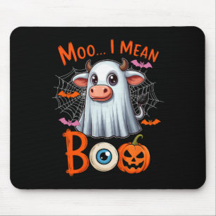 Moo Ik bedoel Boo Halloween Boer Koe Cosplay Boo G Muismat