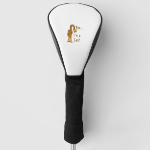 Moo Ik ben een geit Giraffe Boerderij dier Golfheadcover