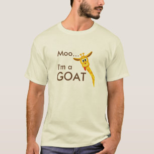 Moo... Ik ben een geit... Giraffe T-shirt
