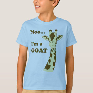 Moo...ik ben een GOAT Kinder Shirt