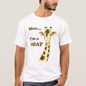 Moo...ik ben een GOAT T-shirt (Voorkant)