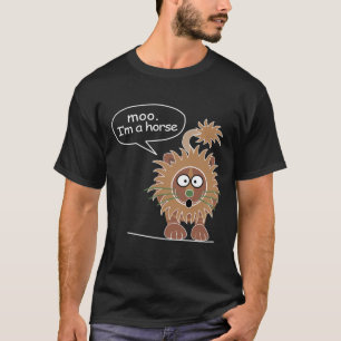 Moo. Ik ben een paard T-shirt