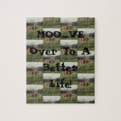 Moo...Ik ben er. Legpuzzel (Verticaal)