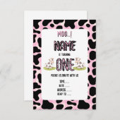 Moo, ik draai er een kaart (Voorkant / Achterkant)