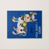 "MOO", IK HOU VAN JE KOE, GEPUBLICEERD. LEGPUZZEL (Horizontaal)