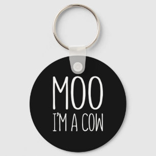 Moo Im A Cow Gift Sleutelhanger