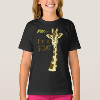 Moo im a goat cool|Gift for goat lover T-shirt