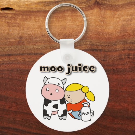 Moo Juice Sleutelhanger (Voorkant)