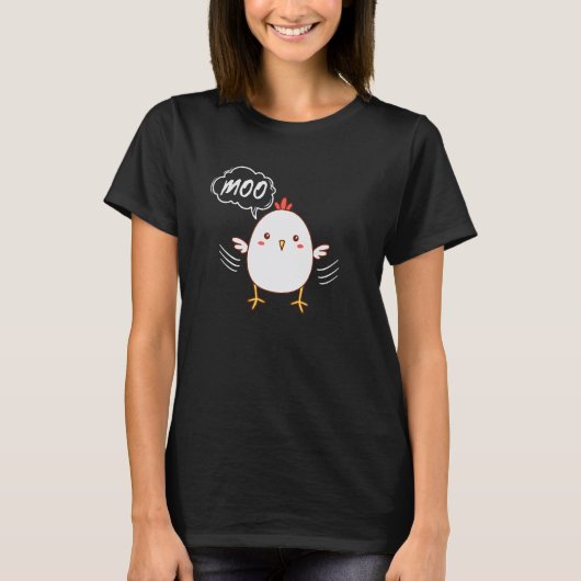 MOO Kip Koe Kip T-shirt (Voorkant)